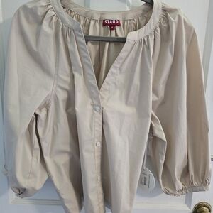 NWT Staud Dill top in Biscotti in Medium